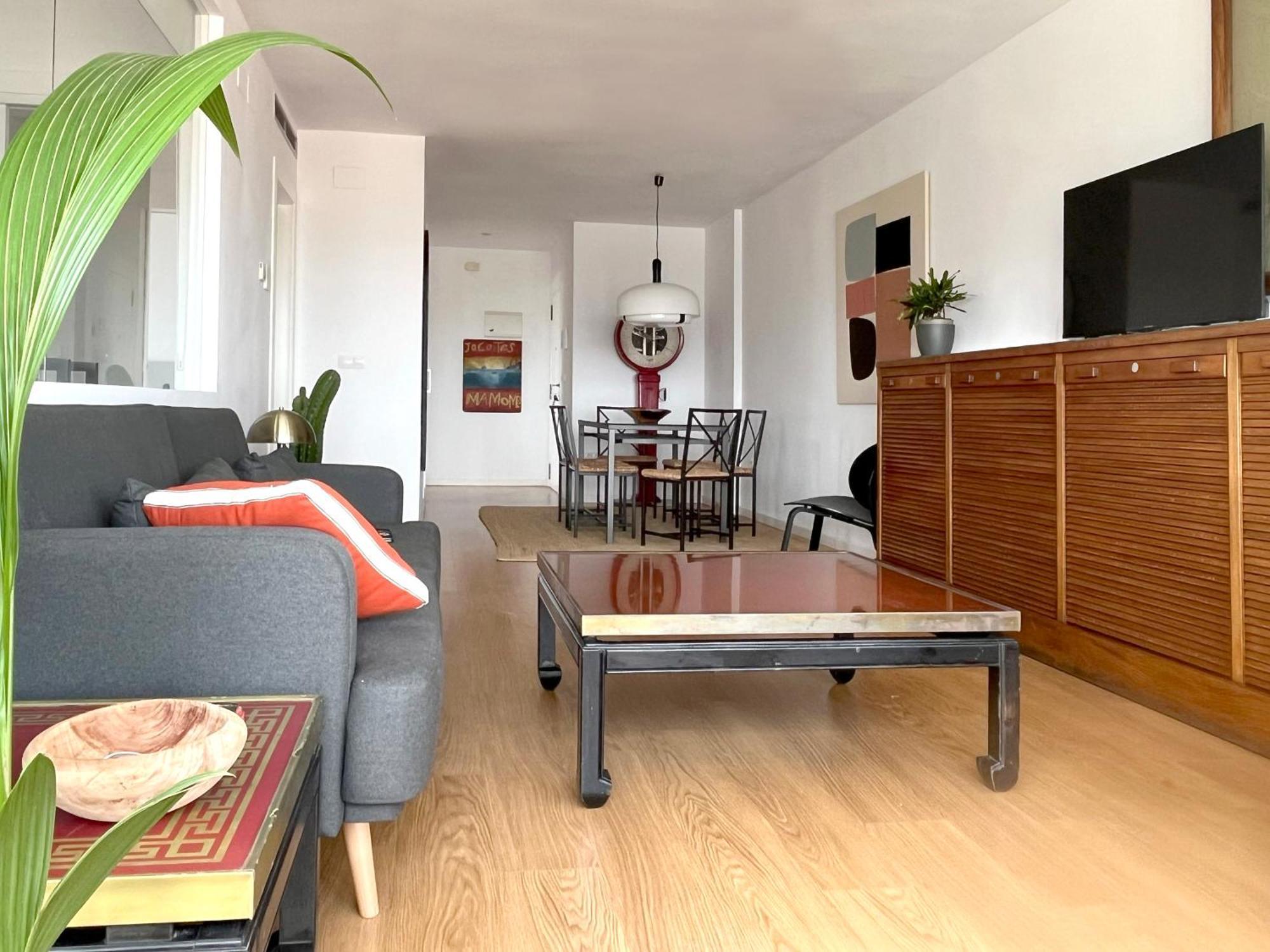 Stylish Well-Connected Beachfront Flat Valencia Exteriör bild