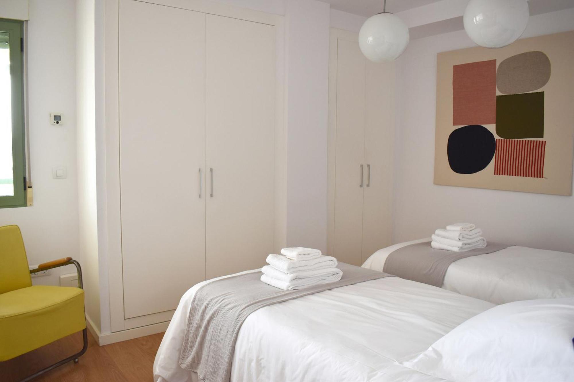 Stylish Well-Connected Beachfront Flat Valencia Exteriör bild