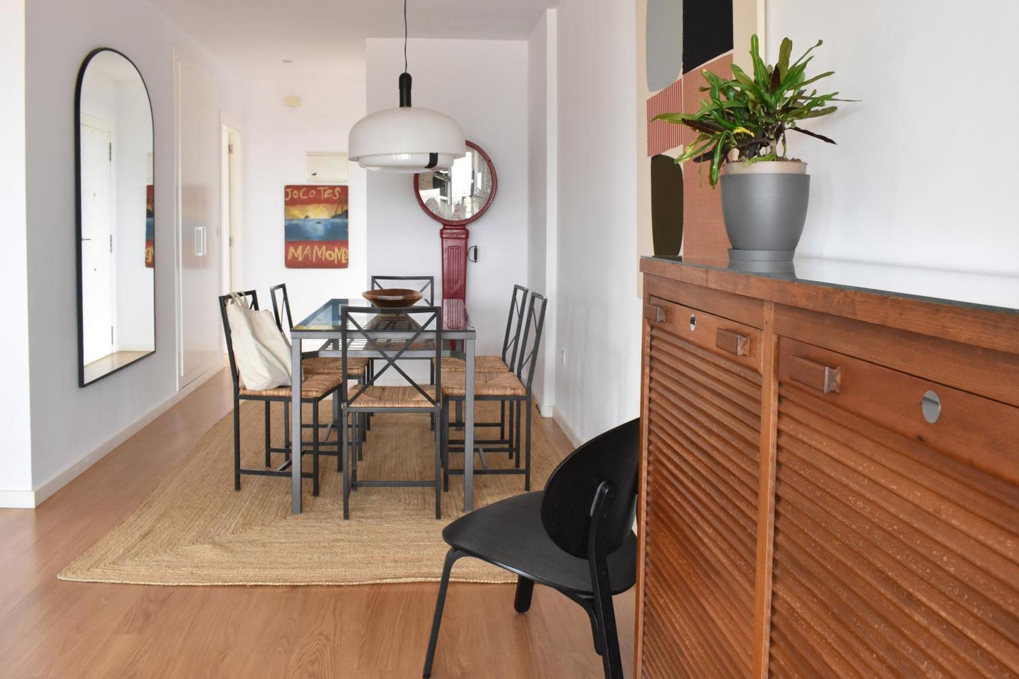 Stylish Well-Connected Beachfront Flat Valencia Exteriör bild